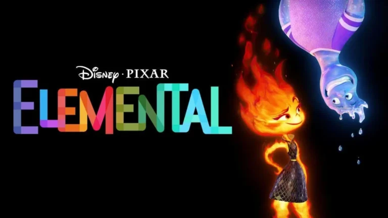 Elemental Pixar Movie 2023 poster